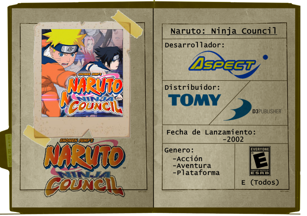 Naruto ninja council datos 1024x722